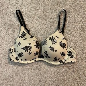 Victoria’s Secret Floral Rhinestone Push-Up Bra
